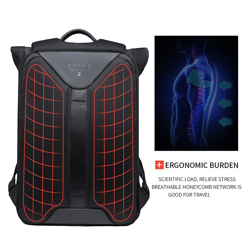 Large Men’s Multi-Functional Backpack – Built for Work, Travel & Everyday Life - Fashlot