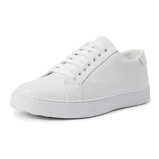 Faded White Retro Skate Shoes – Casual Everyday Style for Men - Fashlot