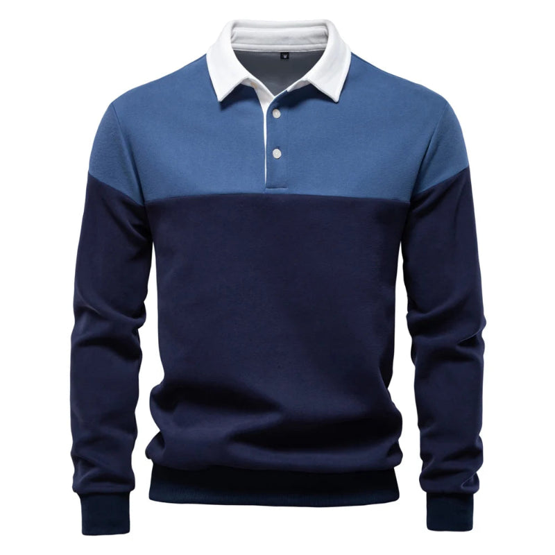 Men’s Premium Design Color Block Sweatshirt – Business, Casual, Comfort - Fashlot