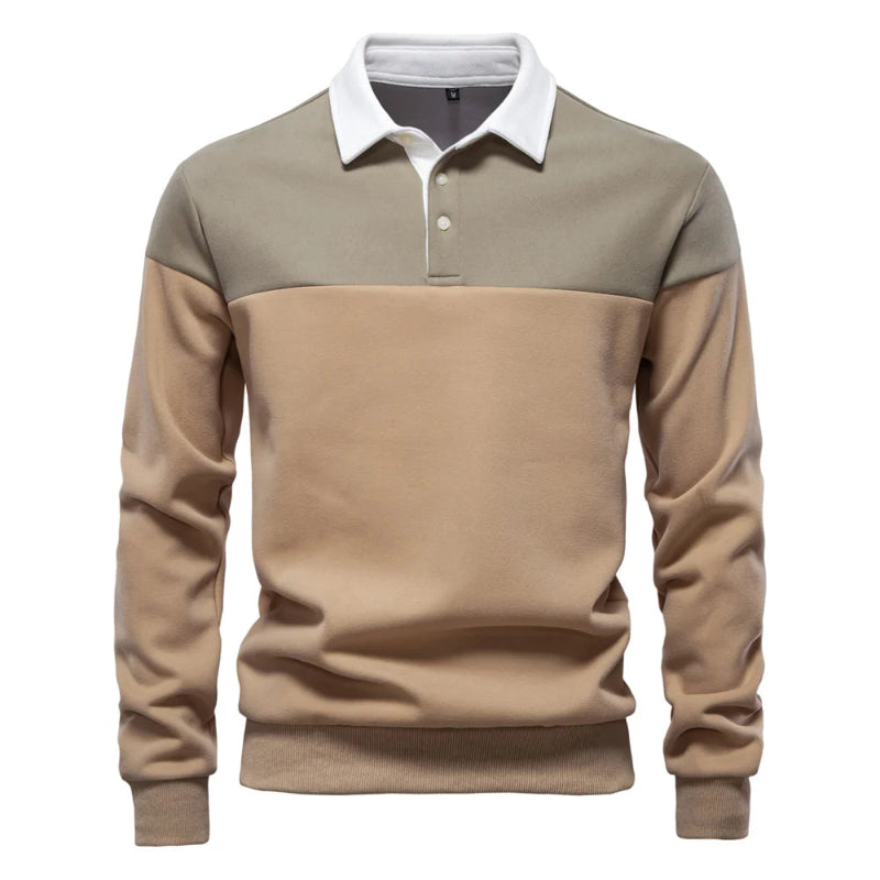 Men’s Premium Design Color Block Sweatshirt – Business, Casual, Comfort - Fashlot