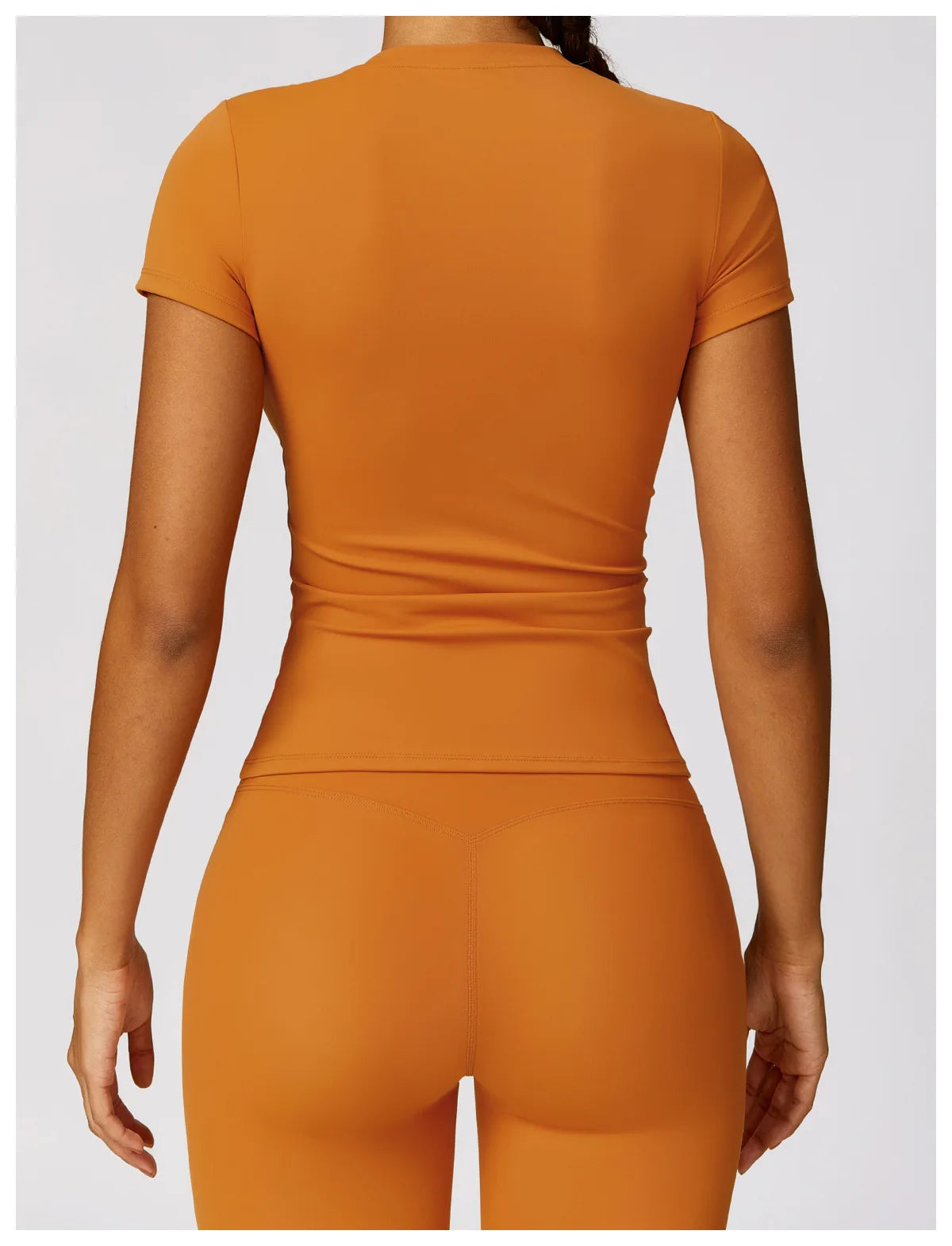 Women's Seamless Sport T-Shirt – Short Sleeve Yoga & Gym Activewear Top - Fashlot