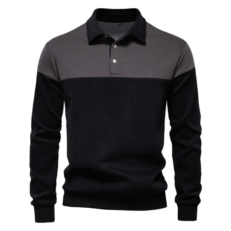 Men’s Premium Design Color Block Sweatshirt – Business, Casual, Comfort - Fashlot