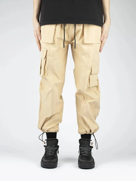 Men’s Drawstring Cargo Pants – Comfortable Fit, Functional Style, Everyday Utility - Fashot