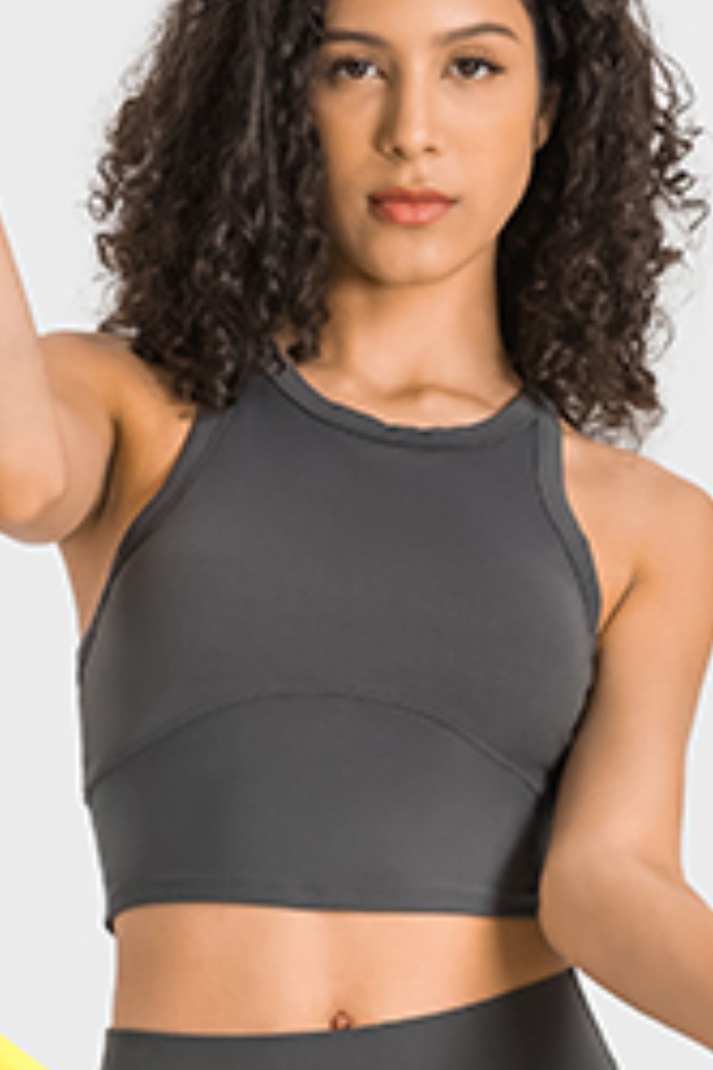 Racerback Cropped Sports Tank for Women – Lightweight Gym & Yoga Top - Fashlot