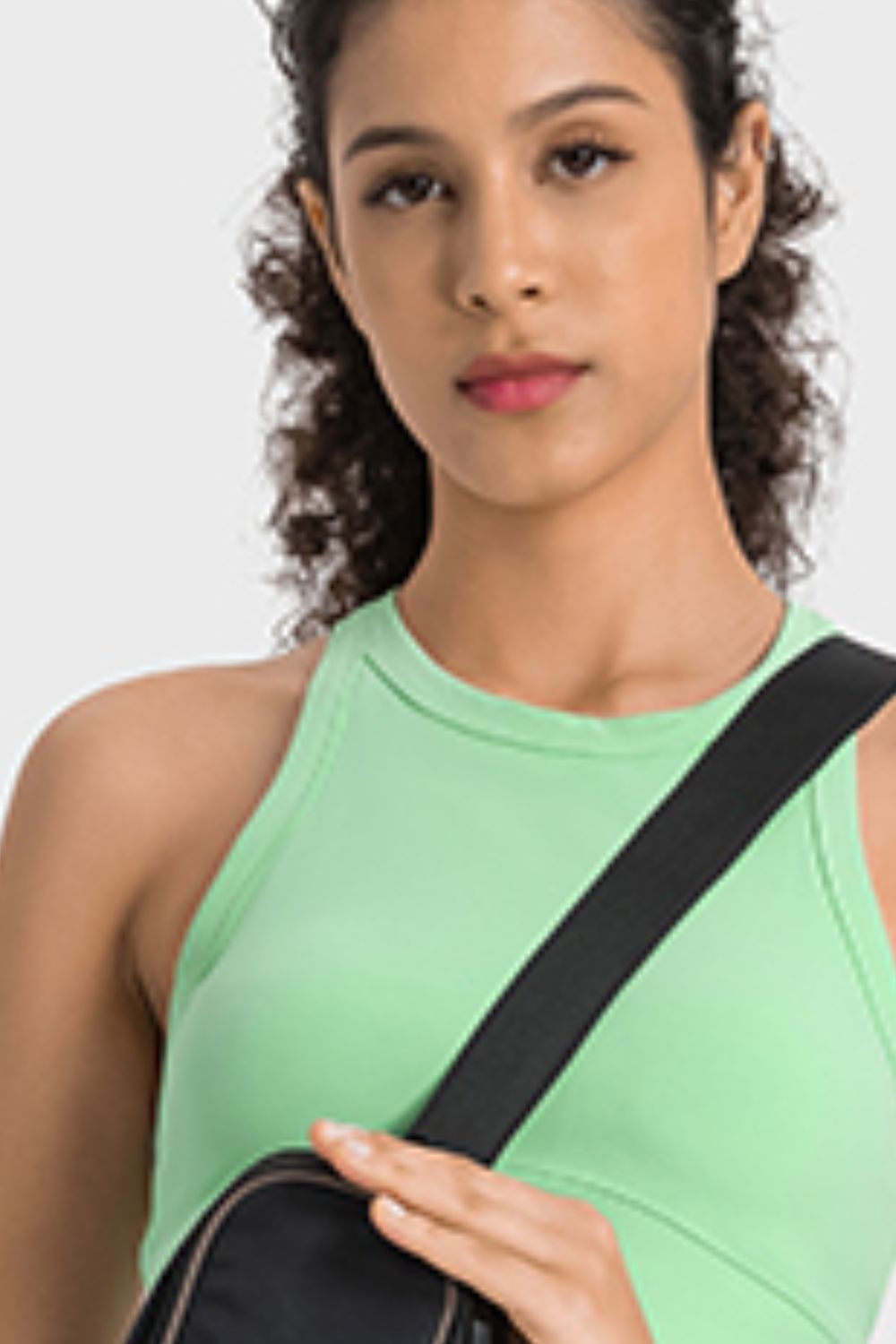 Racerback Cropped Sports Tank for Women – Lightweight Gym & Yoga Top - Fashlot
