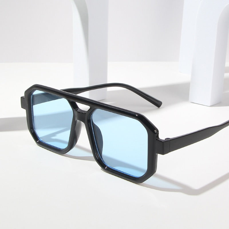 Retro Unisex Double Beam Sunglasses - Fashlot