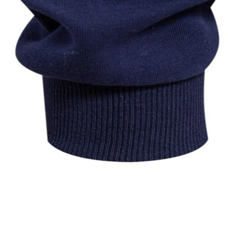 Men’s Quarter Button Collared Neck Long Sleeve Polo Shirt – Effortless Comfort & Everyday Style - Fashlot