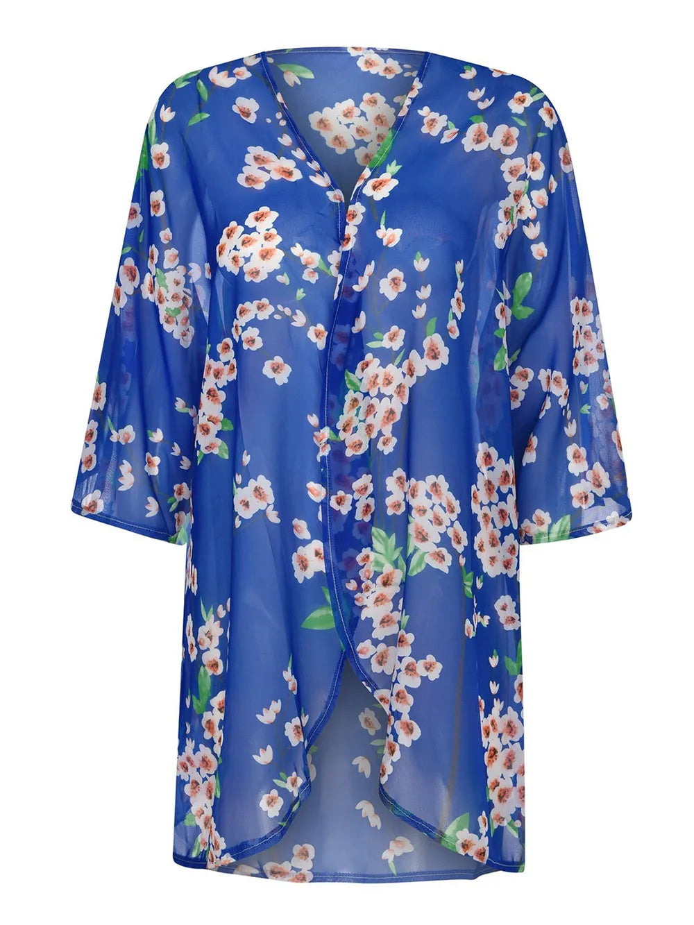 Open Front Half Sleeve Cover-Up – Light, Breezy & Beach-Day Ready - Fashlot