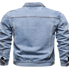 Men’s LW Button Down Long Sleeve Denim Jacket – Rugged Style & Everyday Comfort - Fashlot