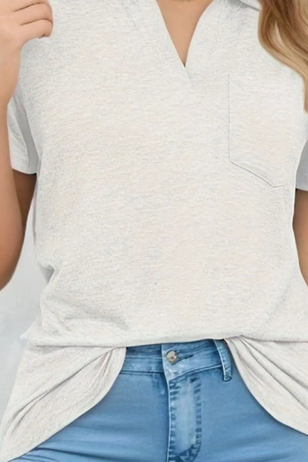 Classic Johnny Collar Short Sleeve T-Shirt - Fashlot 