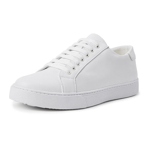 Faded White Retro Skate Shoes – Casual Everyday Style for Men - Fashlot
