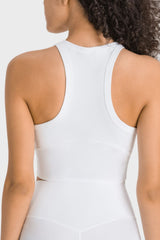 Racerback Cropped Sports Tank for Women – Lightweight Gym & Yoga Top - Fashlot