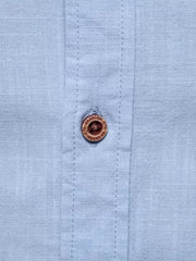 Men’s Full Size Button Down Embroidered Shirt – Plus Size Comfort Meets Classic Style - Fashlot