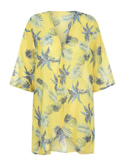 Open Front Half Sleeve Cover-Up – Light, Breezy & Beach-Day Ready - Fashlot
