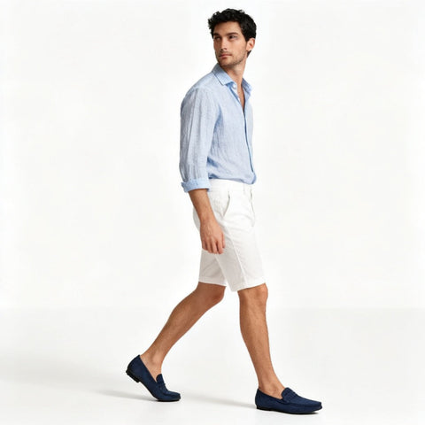 Suede Penny Loafers - Fashlot