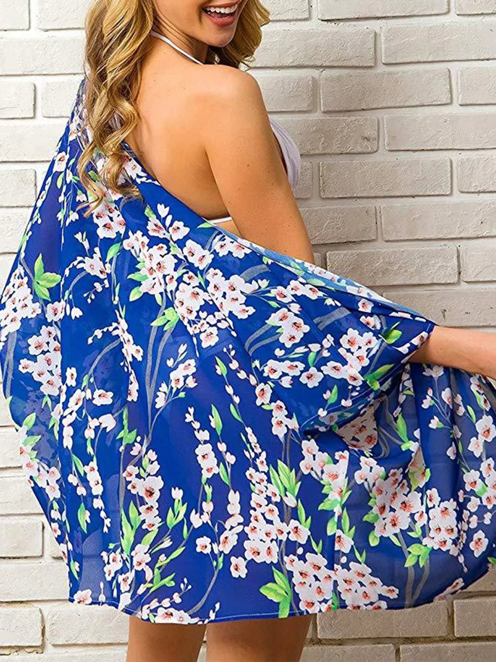 Open Front Half Sleeve Cover-Up – Light, Breezy & Beach-Day Ready - Fashlot