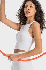 Racerback Cropped Sports Tank for Women – Lightweight Gym & Yoga Top - Fashlot