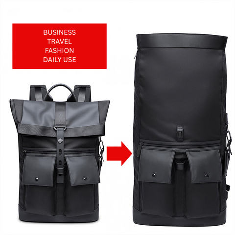 Large Men’s Multi-Functional Backpack – Built for Work, Travel & Everyday Life - Fashlot