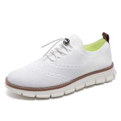 Lightweight Woven Mesh Lace-Up Casual Men’s Shoes – Everyday Comfort with Effortless Style - Fashlot