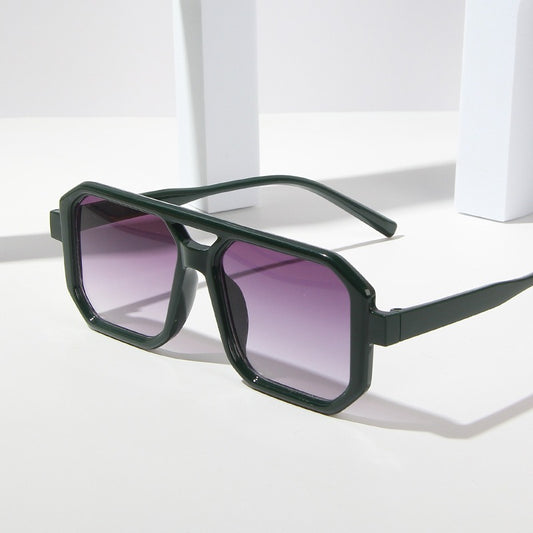Retro Unisex Double Beam Sunglasses - Fashlot