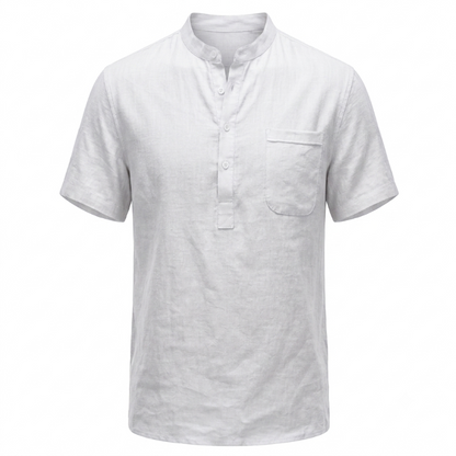 white linen shirt - fashlot