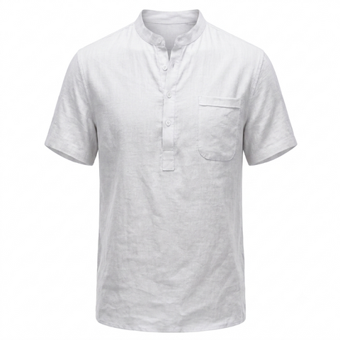 white linen shirt - fashlot