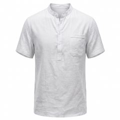 white linen shirt - fashlot