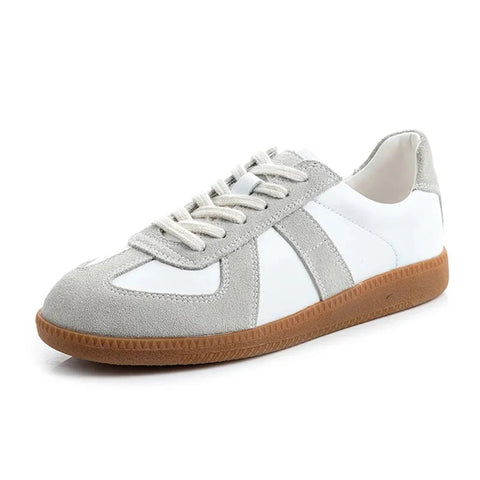 Women’s Genuine Leather Lace-Up Shoes – Durable, Comfortable, Casual - Fashlot
