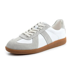 Women’s Genuine Leather Lace-Up Shoes – Durable, Comfortable, Casual - Fashlot