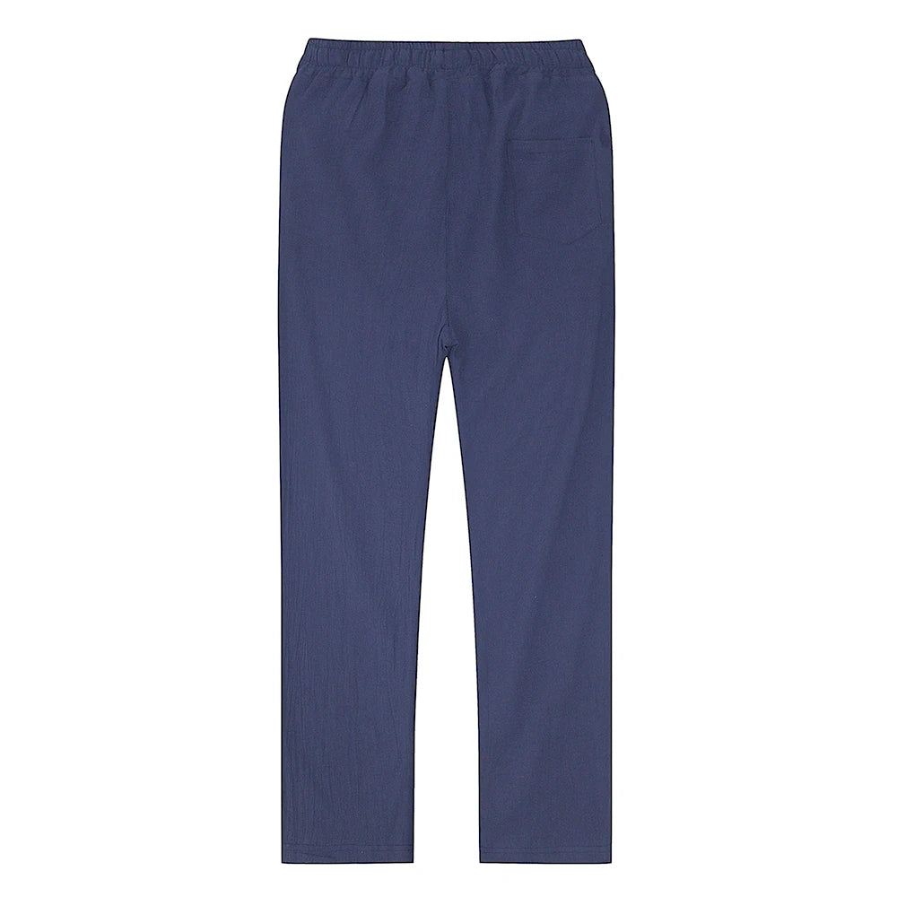 Men's Linen Drawstring Pants - Fashlot