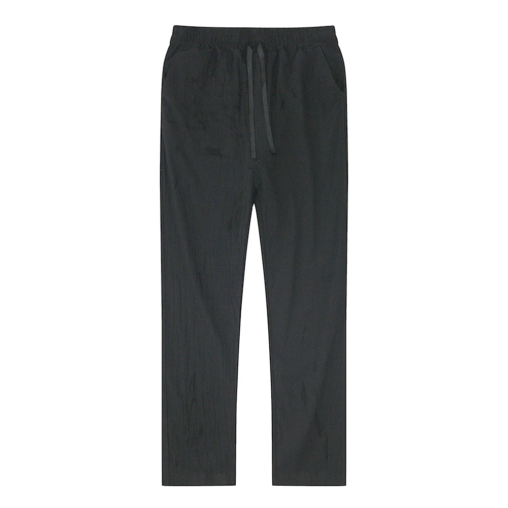 Men's Linen Drawstring Pants - Fashlot