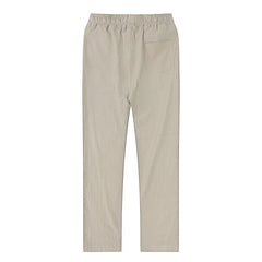 Back view of Men's Linen Drawstring Pants - Fashlot