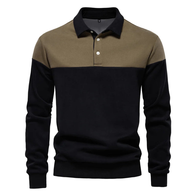 Men’s Premium Design Color Block Sweatshirt – Business, Casual, Comfort - Fashlot