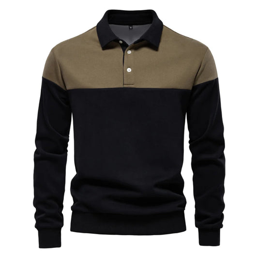 Men’s Premium Design Color Block Sweatshirt – Business, Casual, Comfort - Fashlot