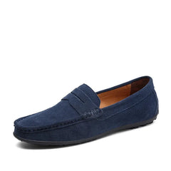Lightweight Blue Casual High-Quality Men's Loafers - Fashlot