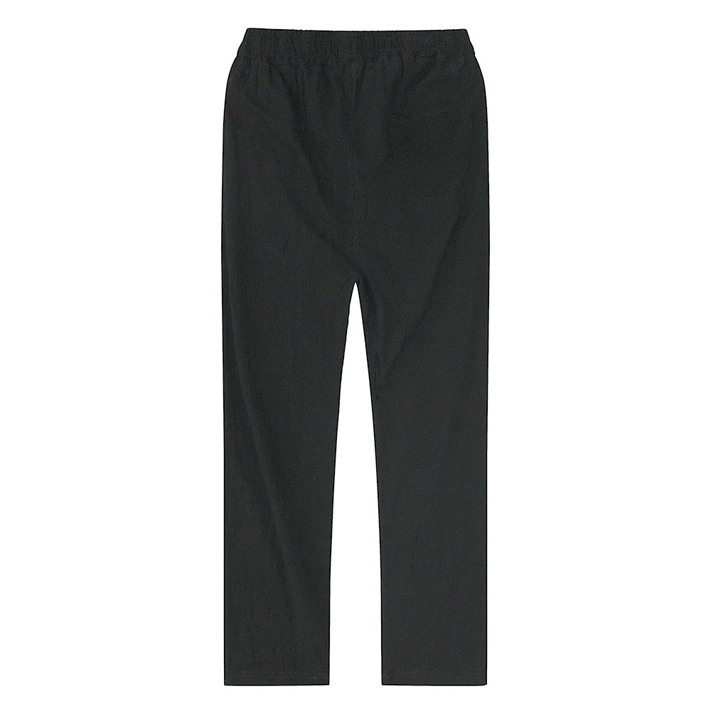 Men's Linen Drawstring Pants - Fashlot