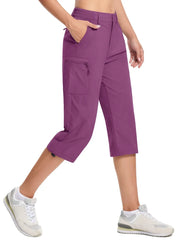 Women’s Quick-Dry Capri Hiking Shorts – Lightweight, Athletic, and Ready for the Outdoors - Fashlot
