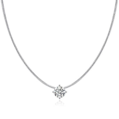 18k White Gold Pandent Necklace for Women - Fashlot