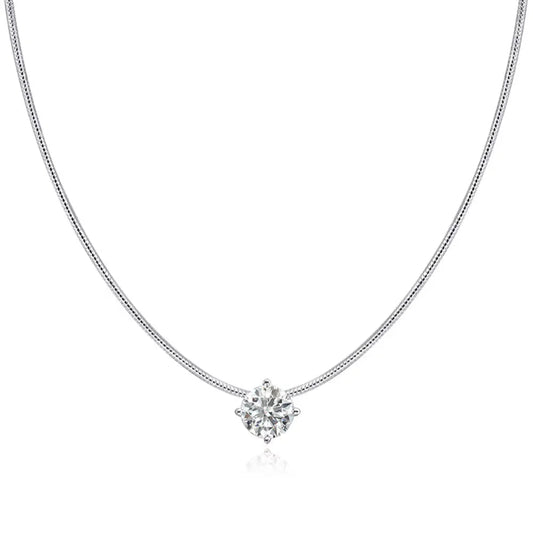 18k White Gold Pandent Necklace for Women - Fashlot