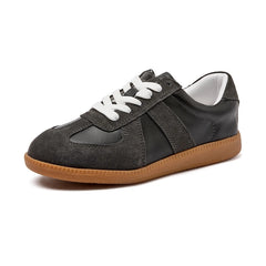 Women’s Genuine Leather Lace-Up Shoes – Durable, Comfortable, Casual - Fashlot