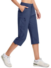 Women’s Quick-Dry Capri Hiking Shorts – Lightweight, Athletic, and Ready for the Outdoors - Fashlot