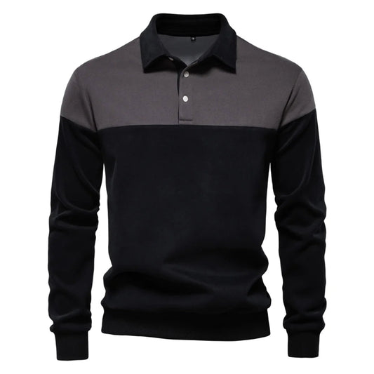Men’s Premium Design Color Block Sweatshirt – Business, Casual, Comfort - Fashlot
