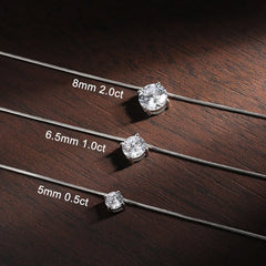 18k White Gold Pandent Necklace for Women - Fashlot