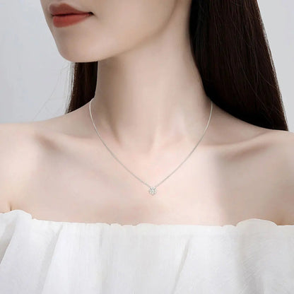18k White Gold Pandent Necklace for Women - Fashlot