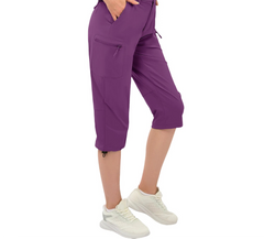 Women’s Quick-Dry Capri Hiking Shorts – Lightweight, Athletic, and Ready for the Outdoors - Fashlot