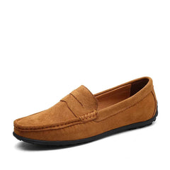 Lightweight Brown Casual High-Quality Men's Loafers - Fashlot