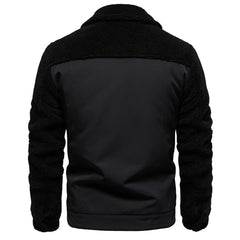 Men’s Autumn Winter Sherpa Fleece Jacket – Warm, Stylish & Comfortable - Fashlot