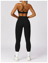 Fitness Leggings Yoga Pants High Waist Push Up Sport Legging Women's Super Stretchy Gym Workout Tights Quick Dry Running Pants - Fashlot