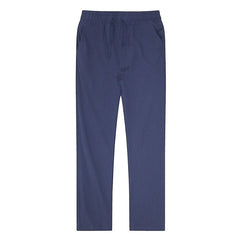 Navy Men's Linen Drawstring Pants - Fashlot