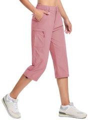 Women’s Quick-Dry Capri Hiking Shorts – Lightweight, Athletic, and Ready for the Outdoors - Fashlot